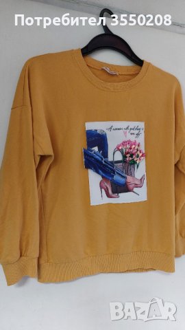 Блуза, L, снимка 1 - Блузи с дълъг ръкав и пуловери - 43969490