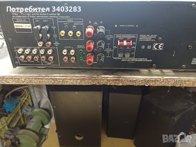 Усилвател и тунер Harman Kardon AVI100,TU930, снимка 2 - Ресийвъри, усилватели, смесителни пултове - 53304711