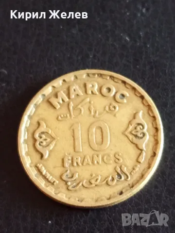 Монета 10 франка Мароко рядка за КОЛЕКЦИЯ ДЕКОРАЦИЯ 41209