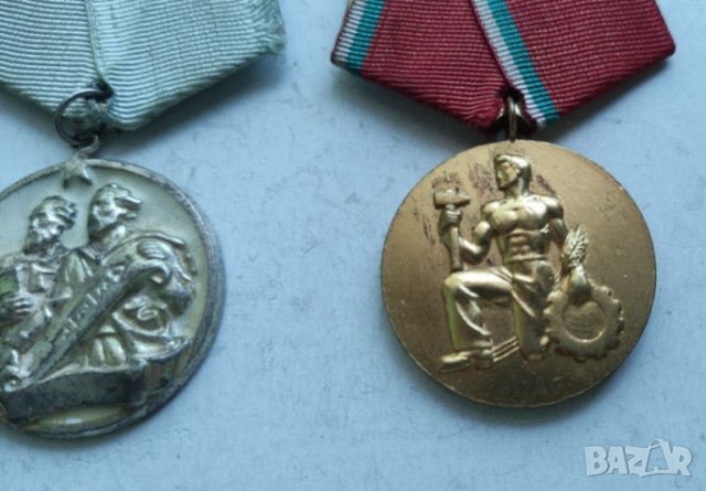 Соц медали, снимка 4 - Антикварни и старинни предмети - 32664559
