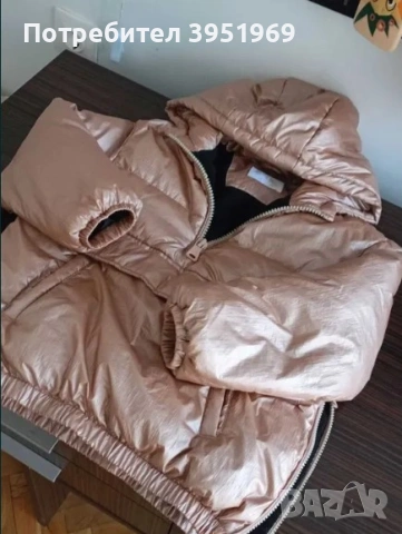 зимно яке zara за момиче 128, снимка 3 - Детски якета и елеци - 53287622