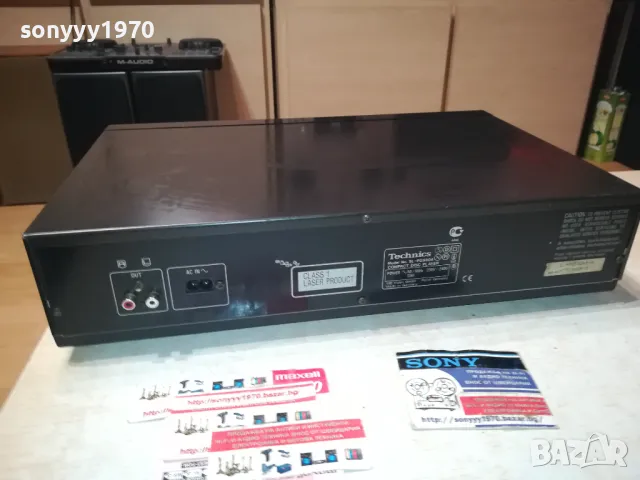 TECHNICS CD PLAYER-MADE IN GERMANY-ВНОС SWISS 0711241800, снимка 4 - Ресийвъри, усилватели, смесителни пултове - 47882200