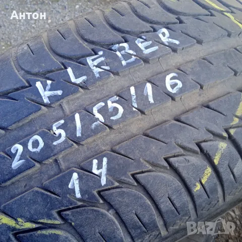 Гуми Клебер 2 бр летни  205/55/16, снимка 5 - Гуми и джанти - 47770600