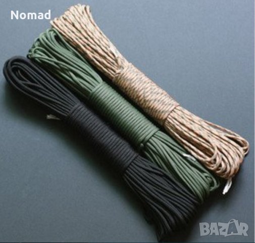 Паракорд 550, тип 3, 7 нишки - 31 метра, снимка 4 - Оборудване и аксесоари за оръжия - 26385344