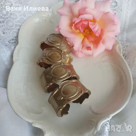 Лопатка с четка за почистване и пръстени за салфетки , снимка 6 - Аксесоари за кухня - 48725450