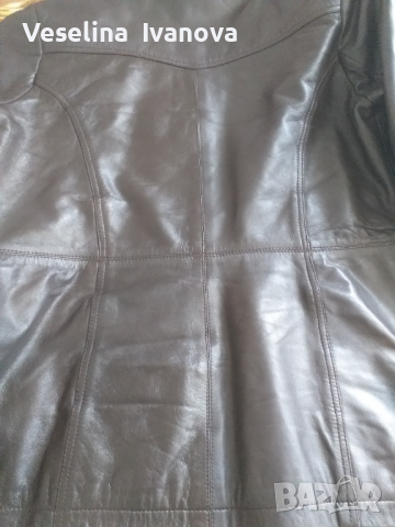 Дамско кожено яке от естествена кожа , снимка 4 - Якета - 36407943
