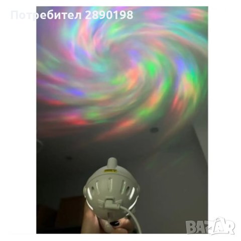 Нощна лампа прожектор Астронавт с дистанционно, с ефект "Звездно небе", снимка 5 - Детски нощни лампи - 43883264
