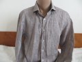 Мъжка риза с дълъг ръкав от лен Dutch Dandies, снимка 1 - Ризи - 37119087