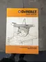 Радиален циркуляр DeWalt  DW8001 монофазен, снимка 5