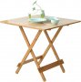 Бамбукова сгъваема маса ZDZ-60, снимка 4