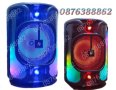 Ново! Караоке Колона, Тонколона 8” Инча Микрофон Блутут RGB, снимка 6