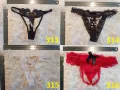Еротични бикини и прашки с частично отворено дъно, снимка 5