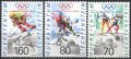 Чисти марки Олимпийски игри Албервил 1992 от  Лихтенщайн 1991