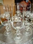 Кристален сервиз от Бохемия Чехословакия , снимка 3