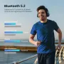 128GB MP3 плейър Bluetooth 5.2 с 2.4" пълен сензорен екран, преносим музикален плейър с високоговори, снимка 5