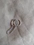 Пиърсинг от медицинска стомана  Two Rings with Chain, снимка 4