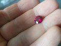 Натурален сертифициран рубин , диамант изомруд сапфир