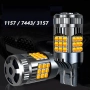 DRL Дневни светлини + Лед мигач T20 1156/1157 (12 - 24 V.), снимка 3