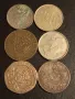 Шест монети от цял свят ШВЕЙЦАРИЯ, БЕЛГИЯ, АНГЛИЯ, ТУРЦИЯ за КОЛЕКЦИЯ 31856, снимка 1