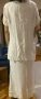 Рокля бяла 100% лен в комплект сако , снимка 9