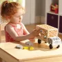  Дървен камион сортер Сафари с форми животни Melissa & Doug, снимка 2