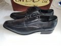 Чудесни мъжки български официални обувки GIDO №45