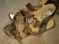Дамски обувки  Cesare Paciotti  / цвят сребро и злато , снимка 1 - Дамски обувки на ток - 28989367