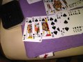 Royal Playing Cards STR-карти  за игра нови пластик  в метална кутия, снимка 2