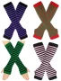 Дамски коледни ръкавици без пръсти над лакътя, 4цвята, снимка 1