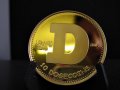 10 Dogecoins / 10 Догекойна Монета ( DOGE ) - Gold, снимка 4