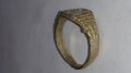 Уникален стар пръстен сачан над стогодишен - 73111, снимка 3