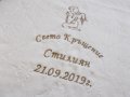 Хавлия за кръщене, бродерия, бяла хавлия, персонализация, , снимка 12