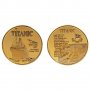 Титаник монета / Titanic coin - Gold, снимка 1