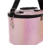 Козметично куфарче, Розов, 26x18x17.5см, снимка 3