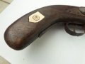 Стар красив кремъчен пистолет,пищов,пушка,оръжие, снимка 4