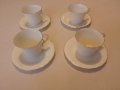 Чаши със чинийки за кафе от костен порцелан, снимка 15