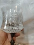 Антикварна чаша висококачествен калай (Pewter) и кристал, снимка 3