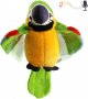 ✨Плюшена играчка говорещ папагал - 2 цвята /син, зелен, червен/, снимка 5
