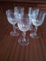 Кристални чаши, старинни, красиви, оловен кристал, снимка 4