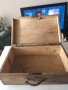Стар автентичен дървен куфар , снимка 1 - Антикварни и старинни предмети - 43275057