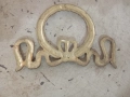 барокова апликация от бронз, снимка 4