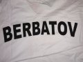 Нова мъжка тениска на гърба с надпис Бербатов, снимка 1