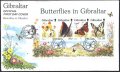 Първодневен плик Фауна Пеперуди 1997 от Гибралтар