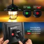 XRDZYXGS Лампа за къмпинг, акумулаторна 2000mAh 1000LM, водоустойчива с 6000mAh соларен панел, снимка 6
