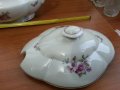 Стар български порцелан супник, снимка 6