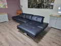 ПРОМОЦИЯ!!! Черен кожен ъглов диван "DANA", снимка 9