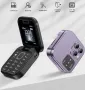 Сгъваем телефон i16 Pro, мини телефон, малък телефон, телефон с капаче, българско меню на български, снимка 1