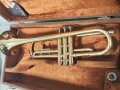 Holton Collegiate Bb Trumpet in Original Case /Made In USA/ Б-тромпет в оригинален куфар - готов , снимка 3