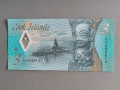 Банкнота - Острови Кук - 3 долара UNC | 2021г., снимка 2