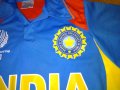 Индия тениска крикет № 10 2011 година световна купа размер М, снимка 4